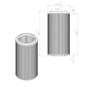 Ingersoll Rand 89288971 alternative air filter