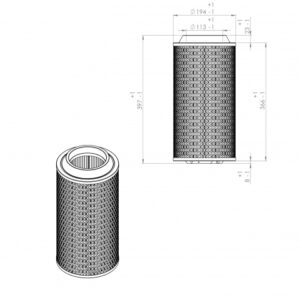 Ingersoll Rand 14261549 alternative air filter