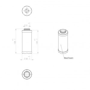 Ingersoll Rand 91108142 alternative in-line filter