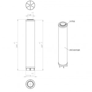 Ingersoll Rand 91108209 alternative in-line filter