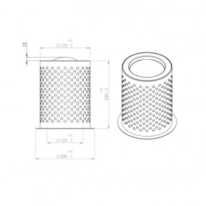 Ingersoll Rand 93618858 alternative separator